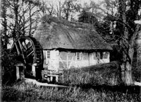 Das wohl älteste Foto der Walkmühle 1897.